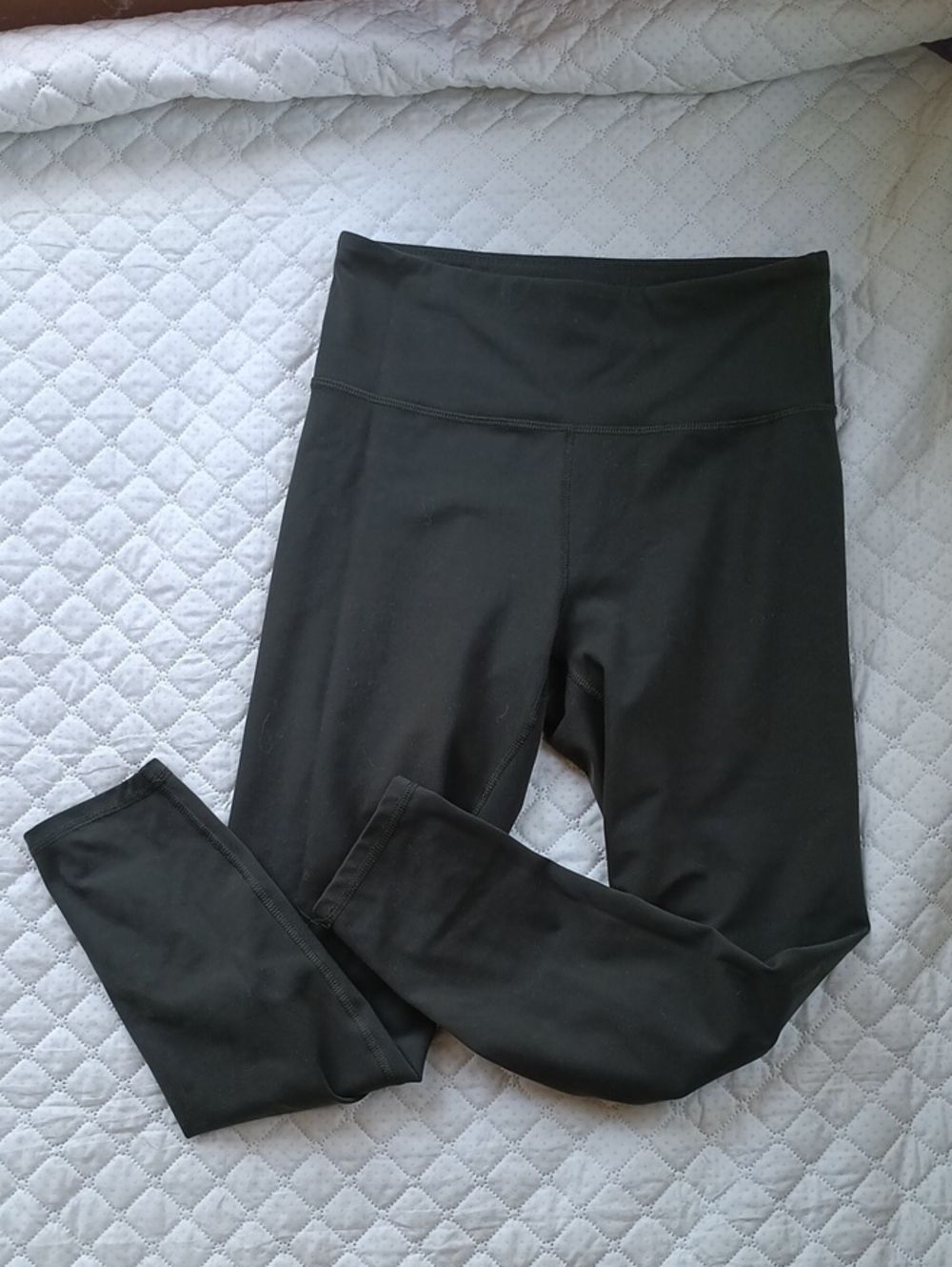 Olive Green High-Waist Active Leggings